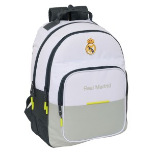 Schulrucksack Real Madrid C.F. Weiß 32 x 42 x 15 cm