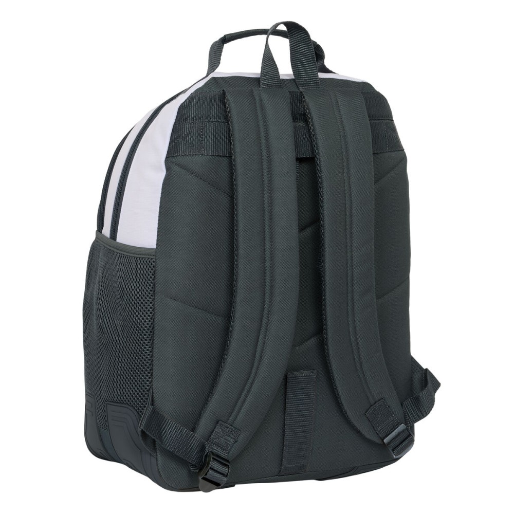 Schulrucksack Real Madrid C.F. Weiß 32 x 42 x 15 cm