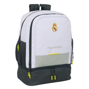 Schulrucksack Real Madrid C.F. Weiß 35 x 50 x 24 cm