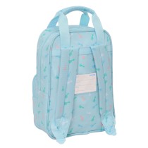 School Bag Sophie la Girafe Light Blue 20 x 28 x 8 cm