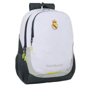 Schulrucksack Real Madrid C.F. Weiß 32 x 44 x 16 cm