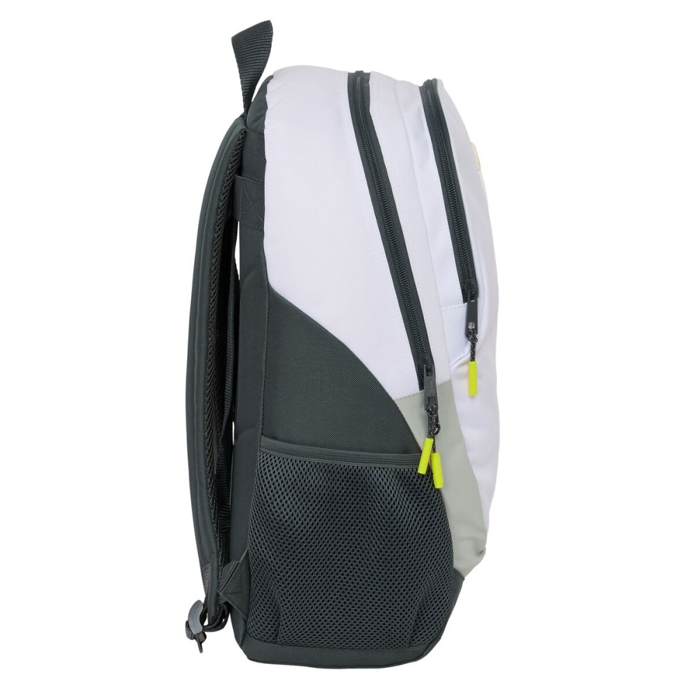 Schulrucksack Real Madrid C.F. Weiß 32 x 44 x 16 cm