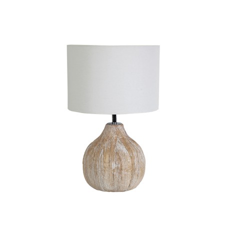 Lampe de bureau Romimex Beige Bambou Fibre 36 x 60 x 36 cm