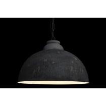 Deckenlampe DKD Home Decor Schwarz Grau Holz Metall 50 W 61 x 61 x 37 cm