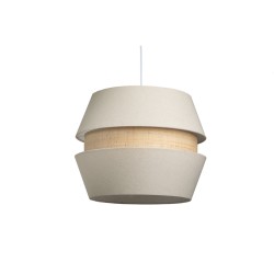 Suspension Romimex Beige E27 220-240 V