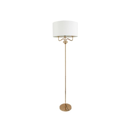 Lampadaire Romimex Doré 44 x 166 x 44 cm