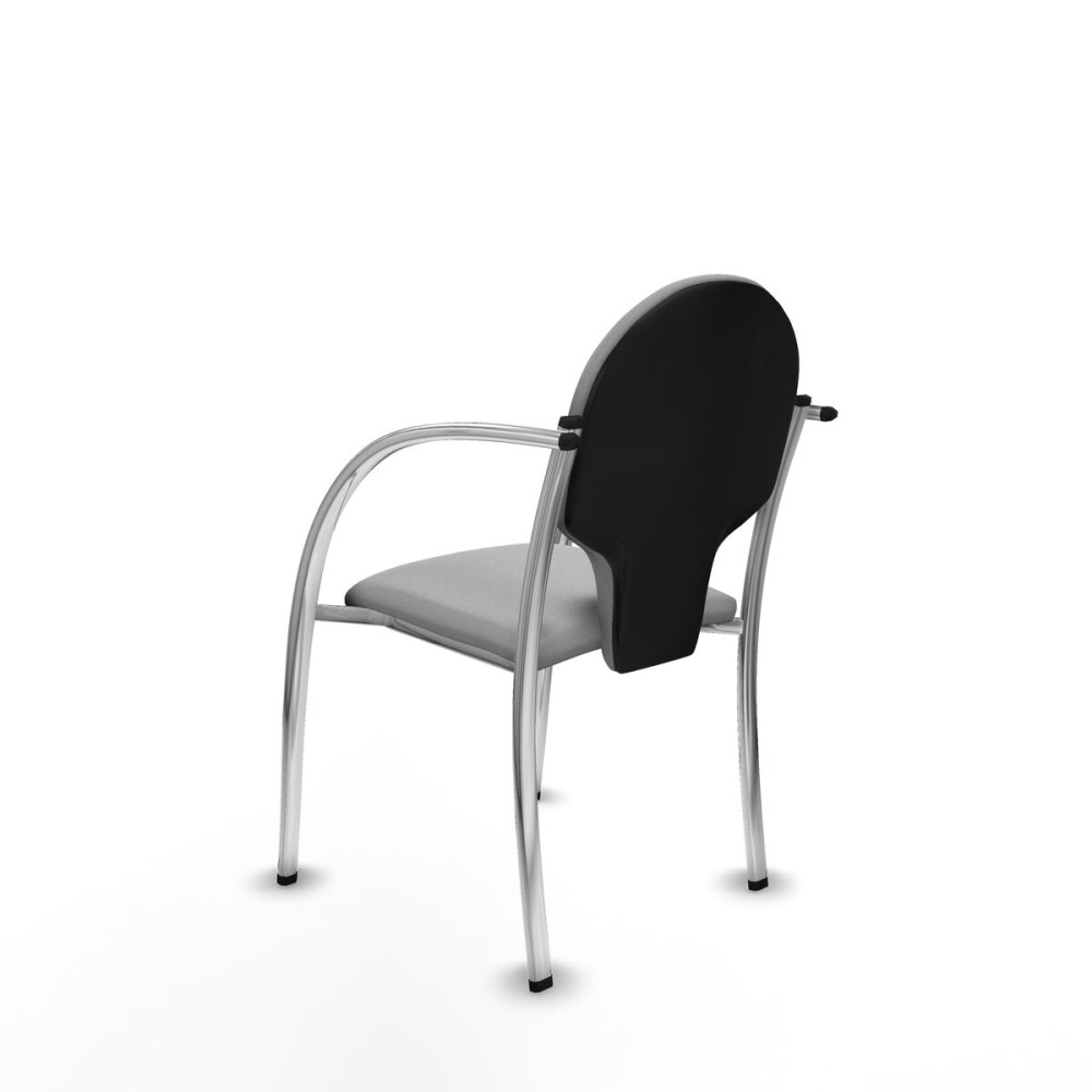 Reception Chair Hellín Piqueras y Crespo 220PTCRB40 Light grey 2 Units