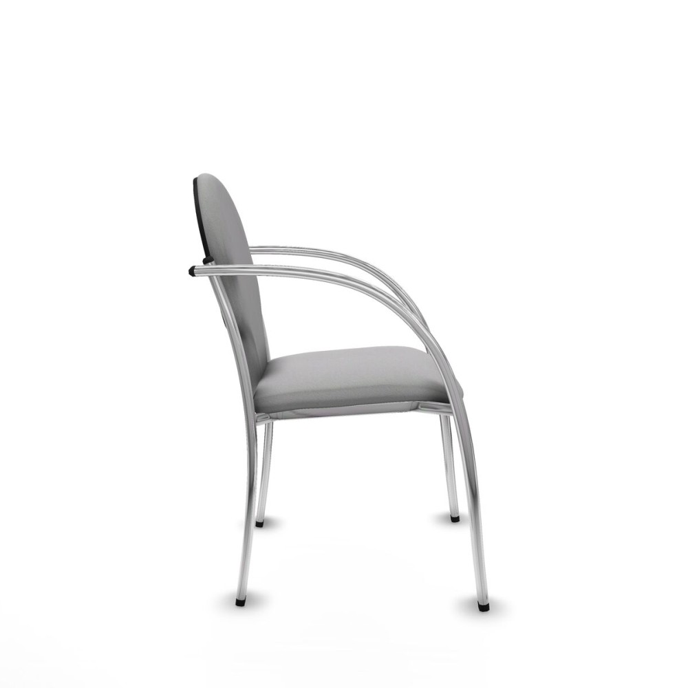 Reception Chair Hellín Piqueras y Crespo 220PTCRB40 Light grey 2 Units