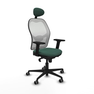 Office Chair with Headrest Jorquera Piqueras y Crespo 2D036G1 Green