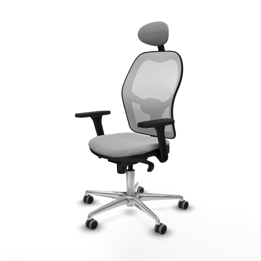Office Chair with Headrest Jorquera Piqueras y Crespo 3D086G1 Light grey