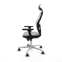Office Chair with Headrest Jorquera Piqueras y Crespo 3D086G1 Light grey