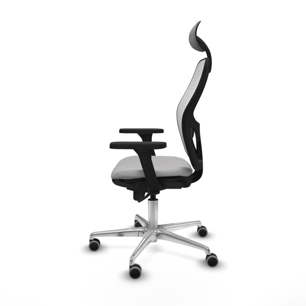 Office Chair with Headrest Jorquera Piqueras y Crespo 3D086G1 Light grey