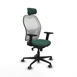 Office Chair with Headrest Jorquera Piqueras y Crespo 2D036G2 Green