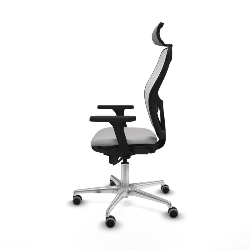 Office Chair with Headrest Jorquera Piqueras y Crespo 3D086G2 Light grey