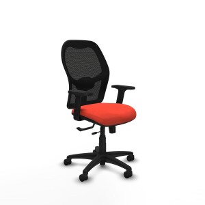 Chaise de Bureau Alocén traslack Piqueras y Crespo 2D10RN0 Orange Foncé
