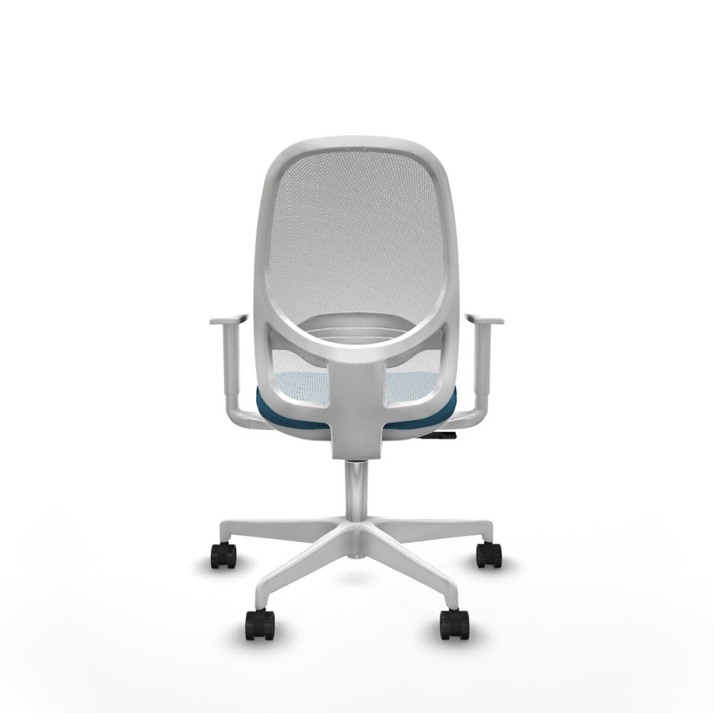 Office Chair Cilanco Piqueras y Crespo B4B026N White Petroleum green