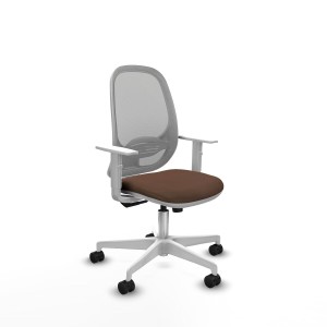 Bürostuhl Cilanco Piqueras y Crespo B4B026N Grau Dunkelbraun
