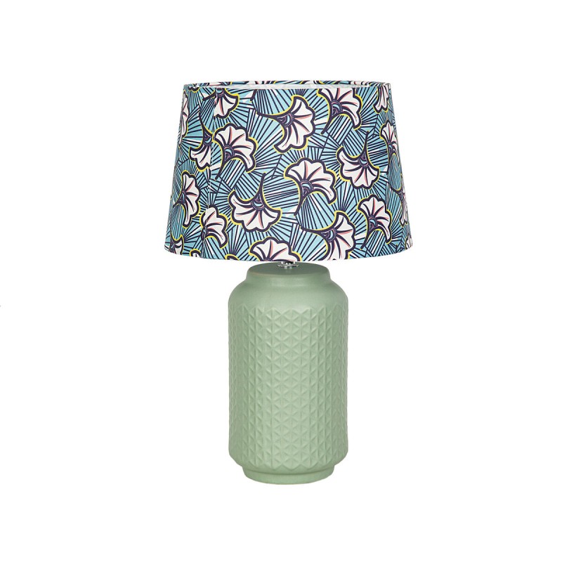 Desk lamp Romimex Green Ceramic 27 x 46 x 27 cm