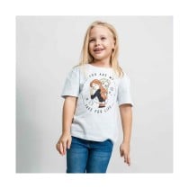 Kurzarm-T-Shirt für Kinder Frozen Hellblau