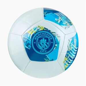 Ballon de Football Puma Manchester City Ftblnrgy Bleu Taille 5