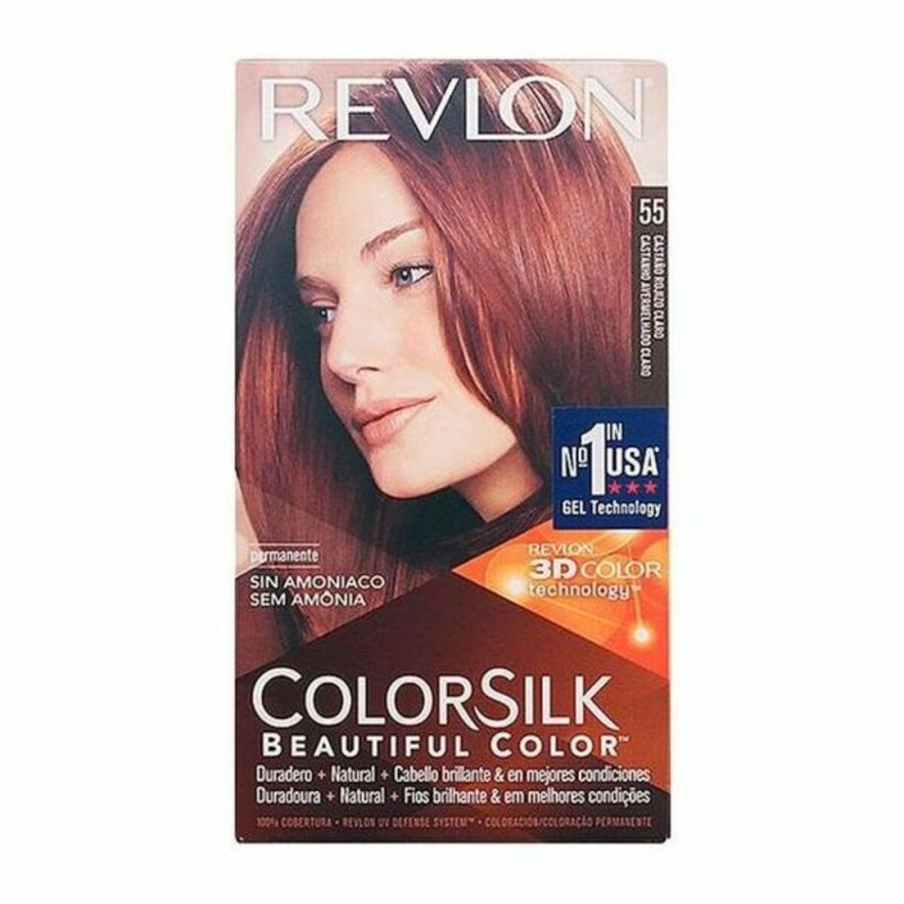 Teinture sans ammoniaque Colorsilk Revlon 929-95554 Rouge Clair (1 Unités)