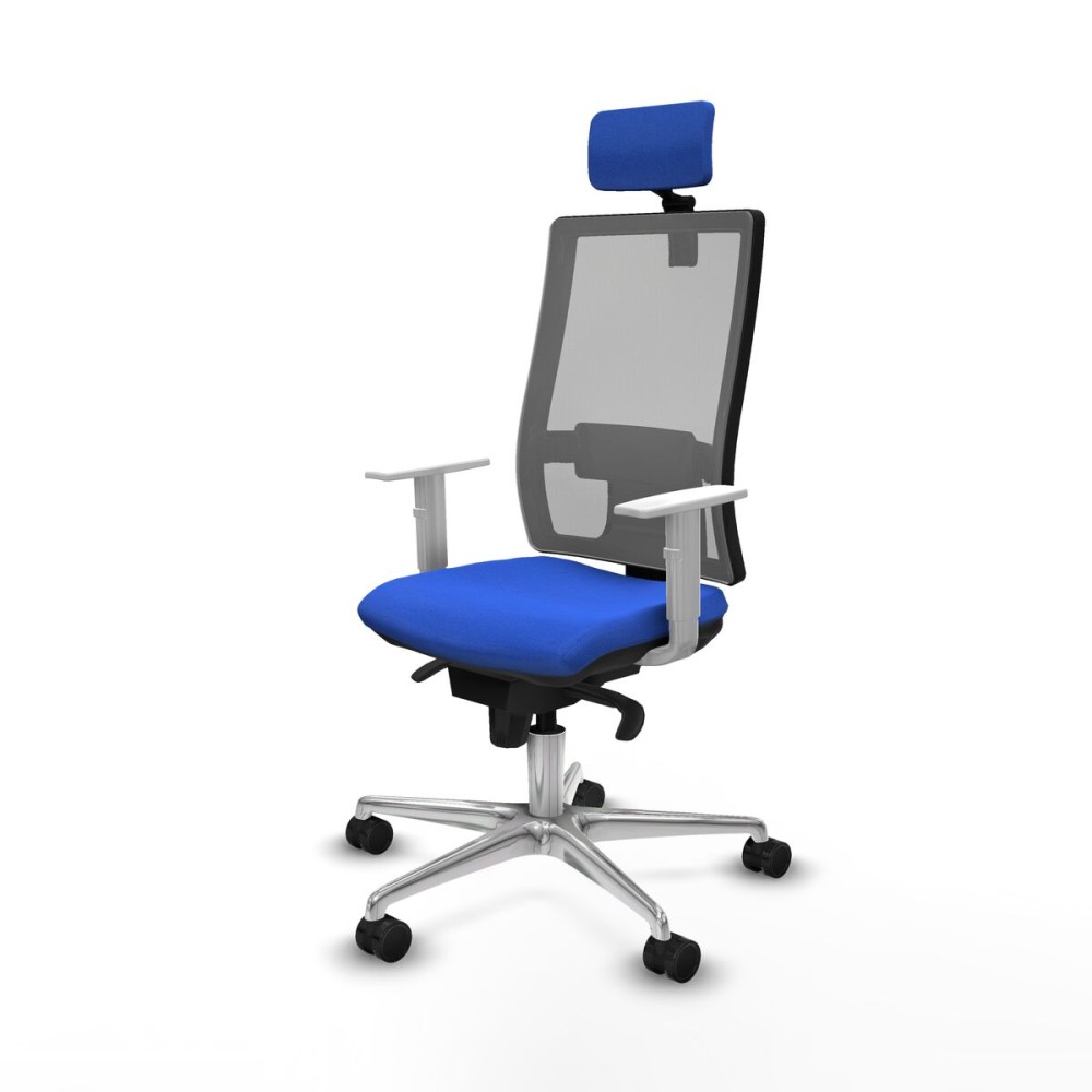 Office Chair with Headrest Horna Piqueras y Crespo 4B086N2 Blue