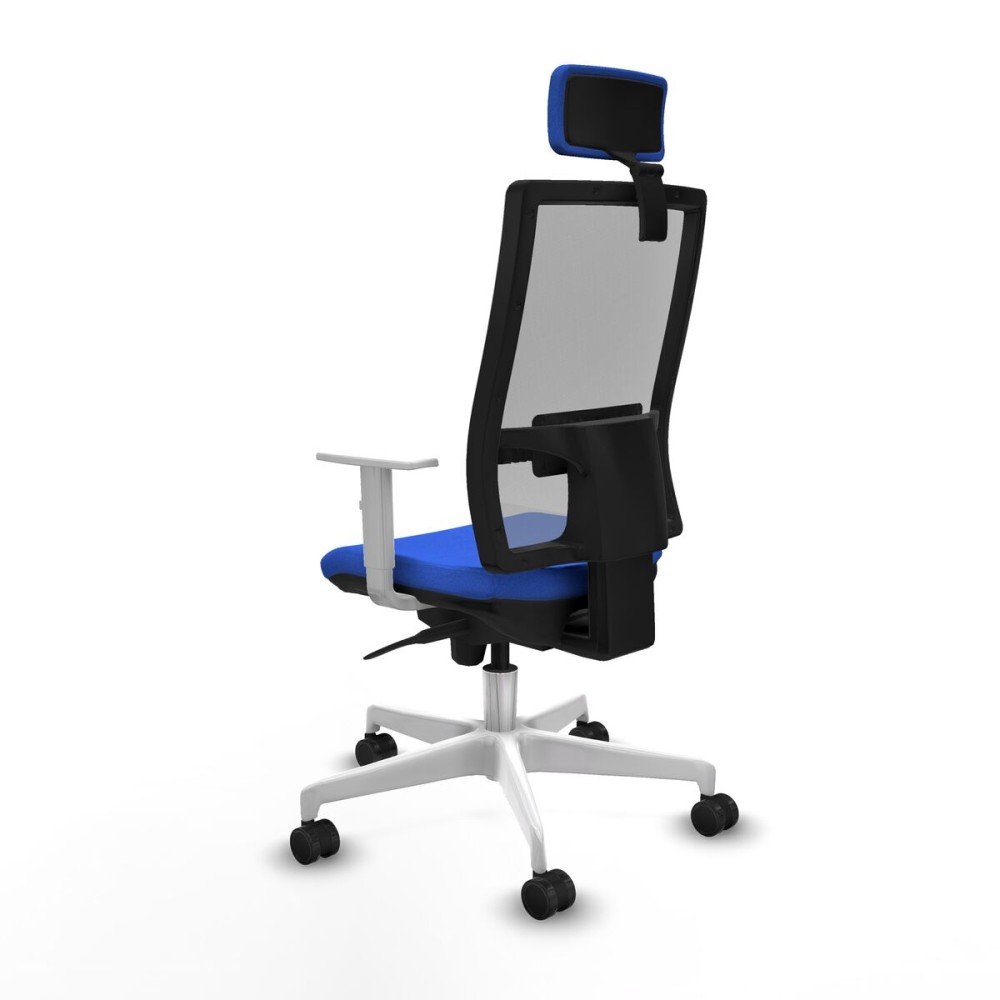 Office Chair with Headrest Horna Piqueras y Crespo 4B026N2 Blue