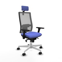 Office Chair with Headrest Horna Piqueras y Crespo 3D026N2 Light Blue