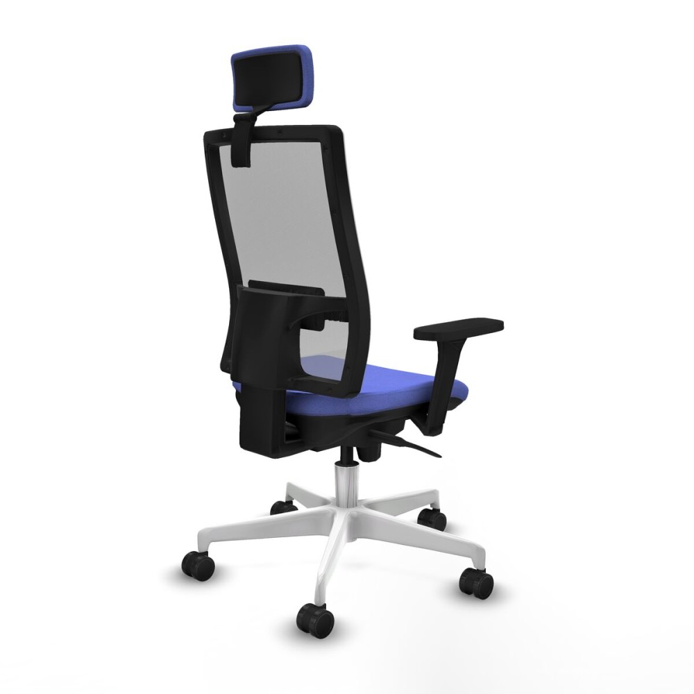 Office Chair with Headrest Horna Piqueras y Crespo 3D026N2 Light Blue