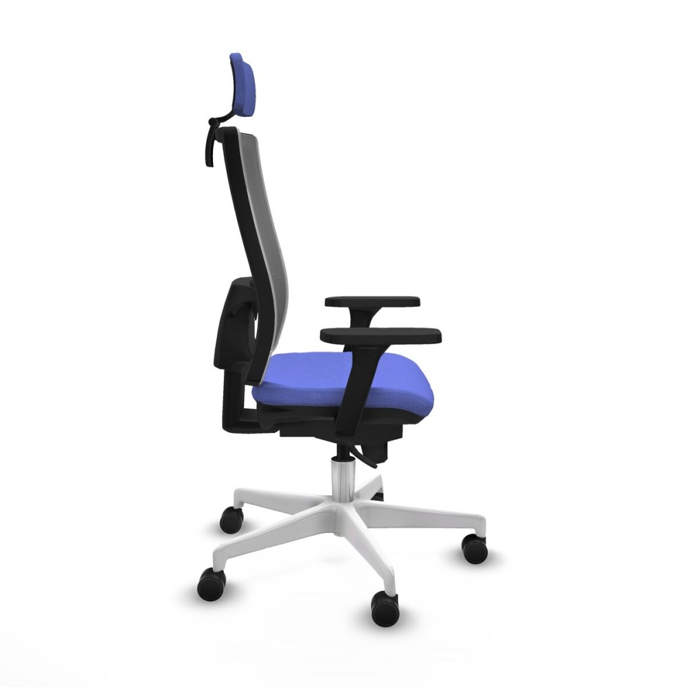 Office Chair with Headrest Horna Piqueras y Crespo 3D026N2 Light Blue