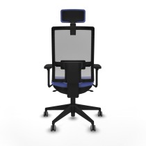 Office Chair with Headrest Horna Piqueras y Crespo 3D066G2 Light Blue