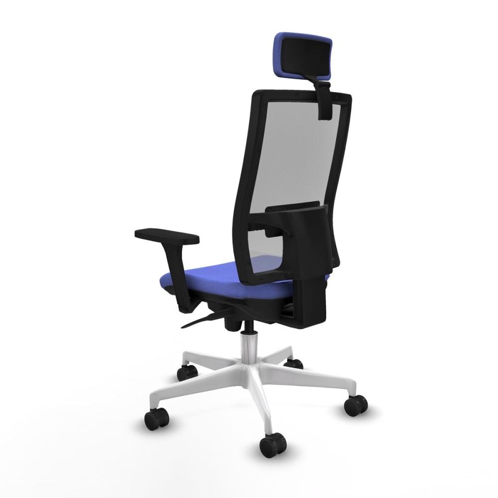 Office Chair with Headrest Horna Piqueras y Crespo 3D026N2 Light Blue