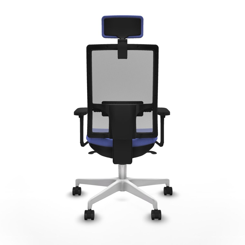 Office Chair with Headrest Horna Piqueras y Crespo 3D026N2 Light Blue
