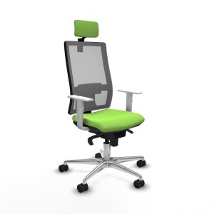 Office Chair with Headrest Horna Piqueras y Crespo 4B086N2 Pistachio