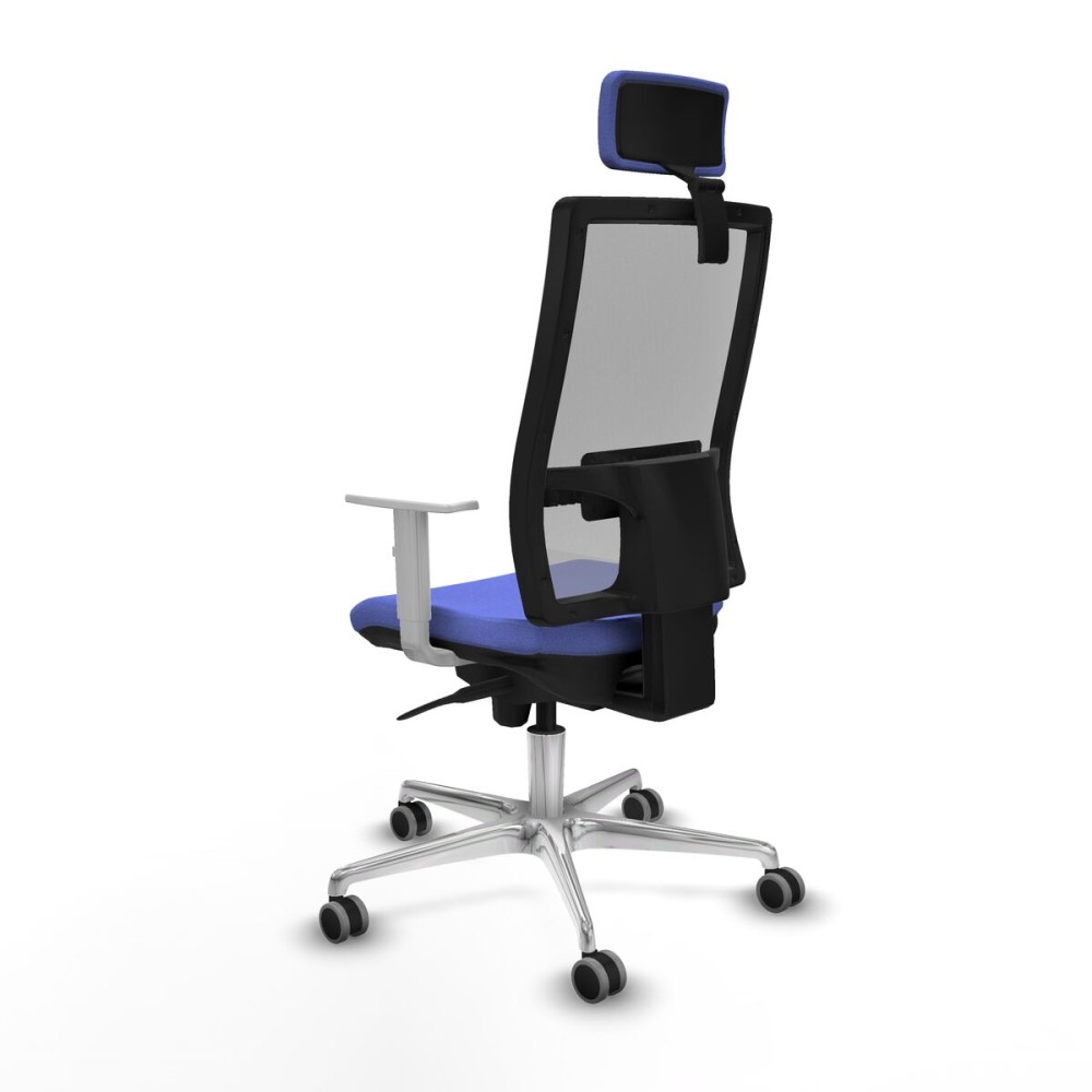 Office Chair with Headrest Horna Piqueras y Crespo 4B086G2 Light Blue