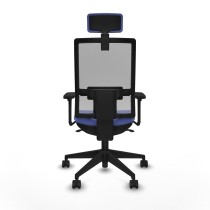 Office Chair with Headrest Horna Piqueras y Crespo 3D066N2 Light Blue