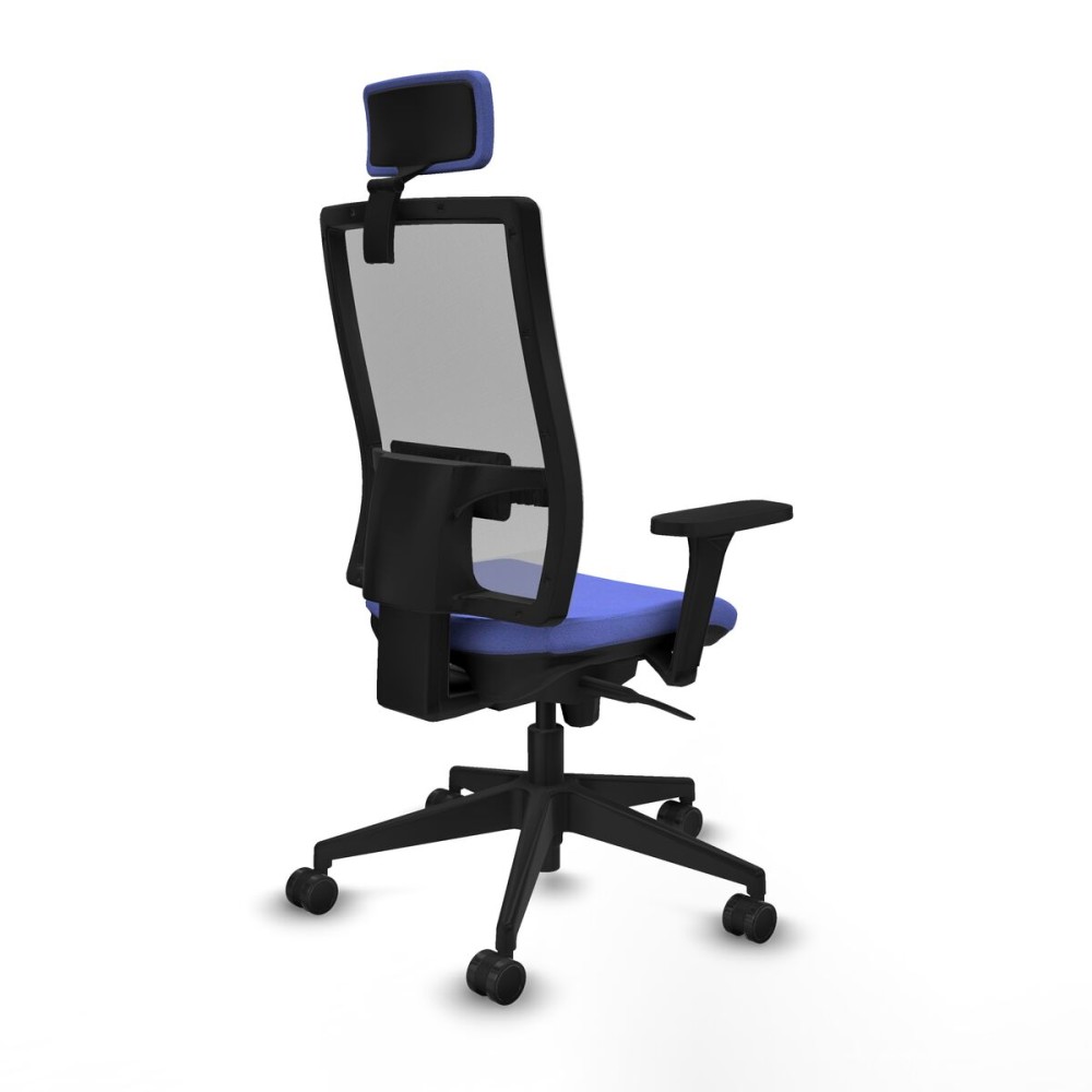 Office Chair with Headrest Horna Piqueras y Crespo 3D066N2 Light Blue