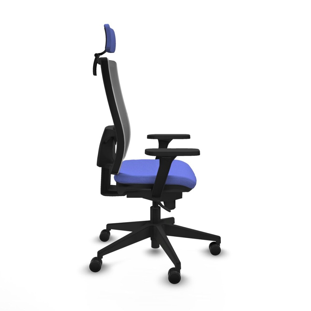 Office Chair with Headrest Horna Piqueras y Crespo 3D066N2 Light Blue