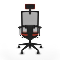Office Chair with Headrest Horna Piqueras y Crespo 3D066N2 Dark Orange