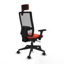 Office Chair with Headrest Horna Piqueras y Crespo 3D066N2 Dark Orange