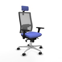 Office Chair with Headrest Horna Piqueras y Crespo 3D086N2 Light Blue