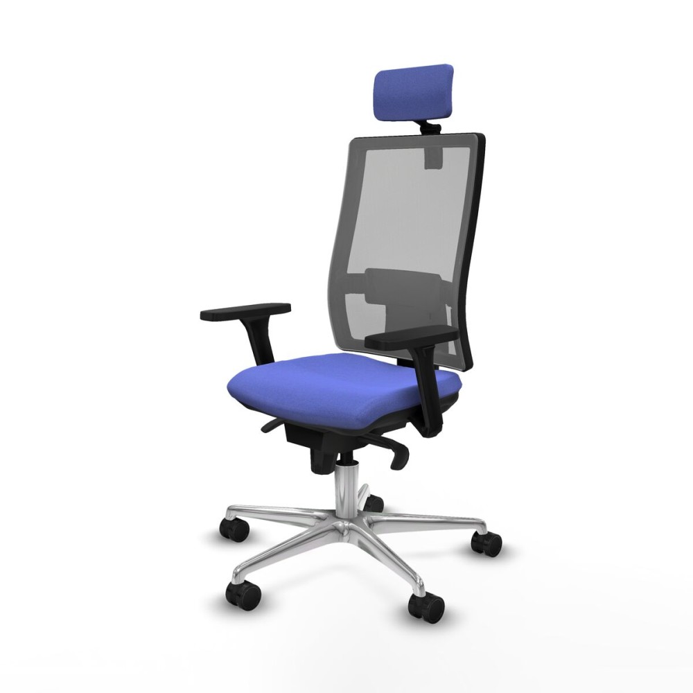 Office Chair with Headrest Horna Piqueras y Crespo 3D086N2 Light Blue