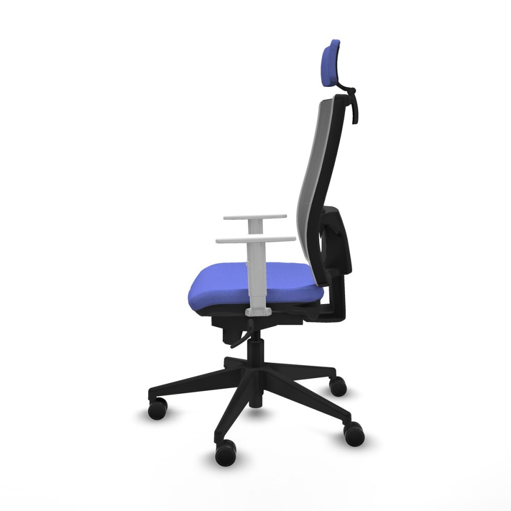 Office Chair with Headrest Horna Piqueras y Crespo 4B066N2 Light Blue