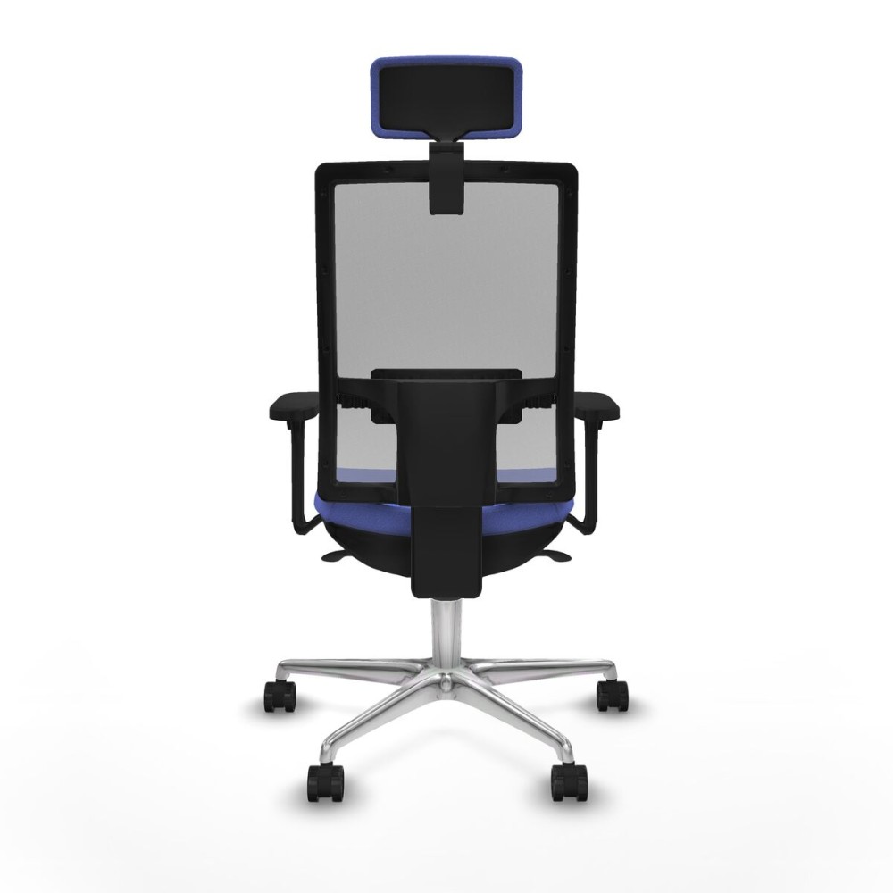 Office Chair with Headrest Horna Piqueras y Crespo 3D086N2 Light Blue