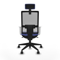 Office Chair with Headrest Horna Piqueras y Crespo 4B066N2 Light Blue