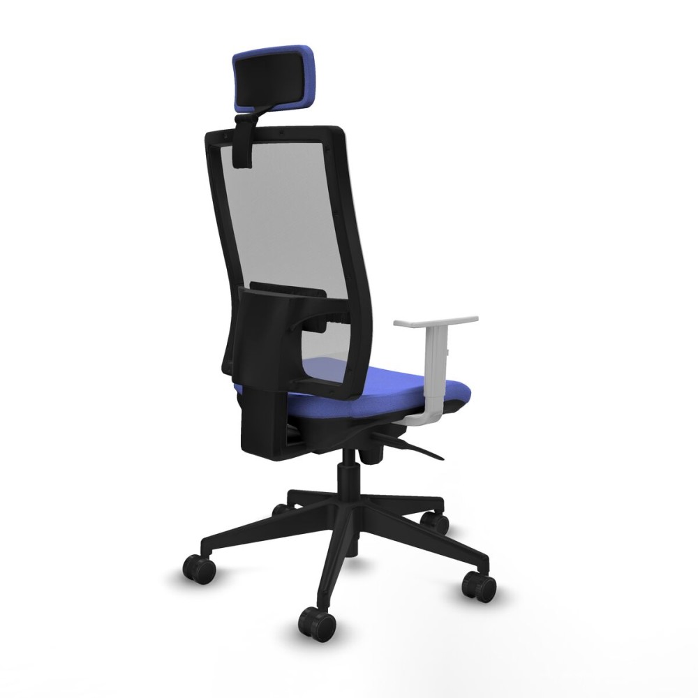 Office Chair with Headrest Horna Piqueras y Crespo 4B066N2 Light Blue