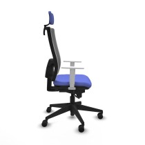 Office Chair with Headrest Horna Piqueras y Crespo 4B066N2 Light Blue