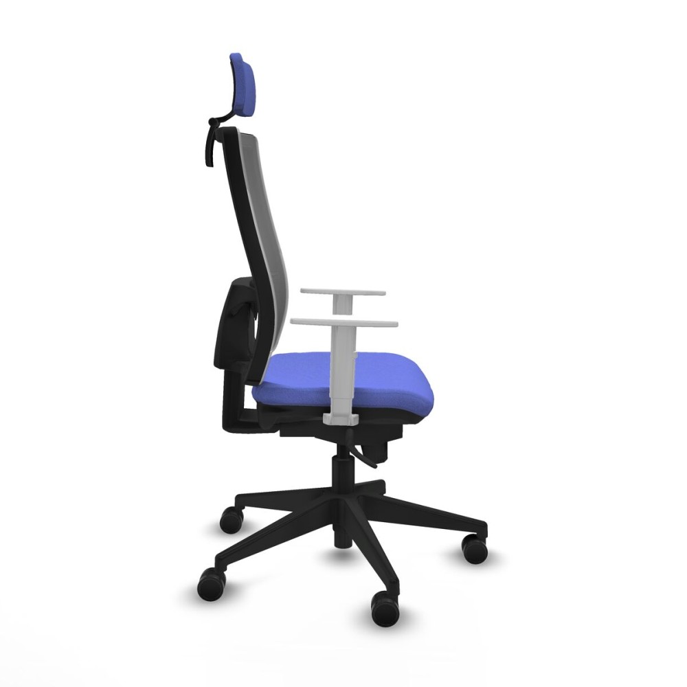 Office Chair with Headrest Horna Piqueras y Crespo 4B066N2 Light Blue