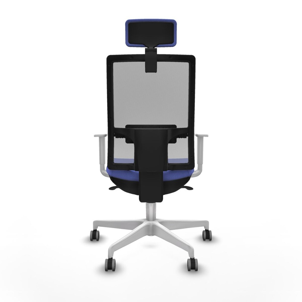 Office Chair with Headrest Horna Piqueras y Crespo 4B026G2 Light Blue