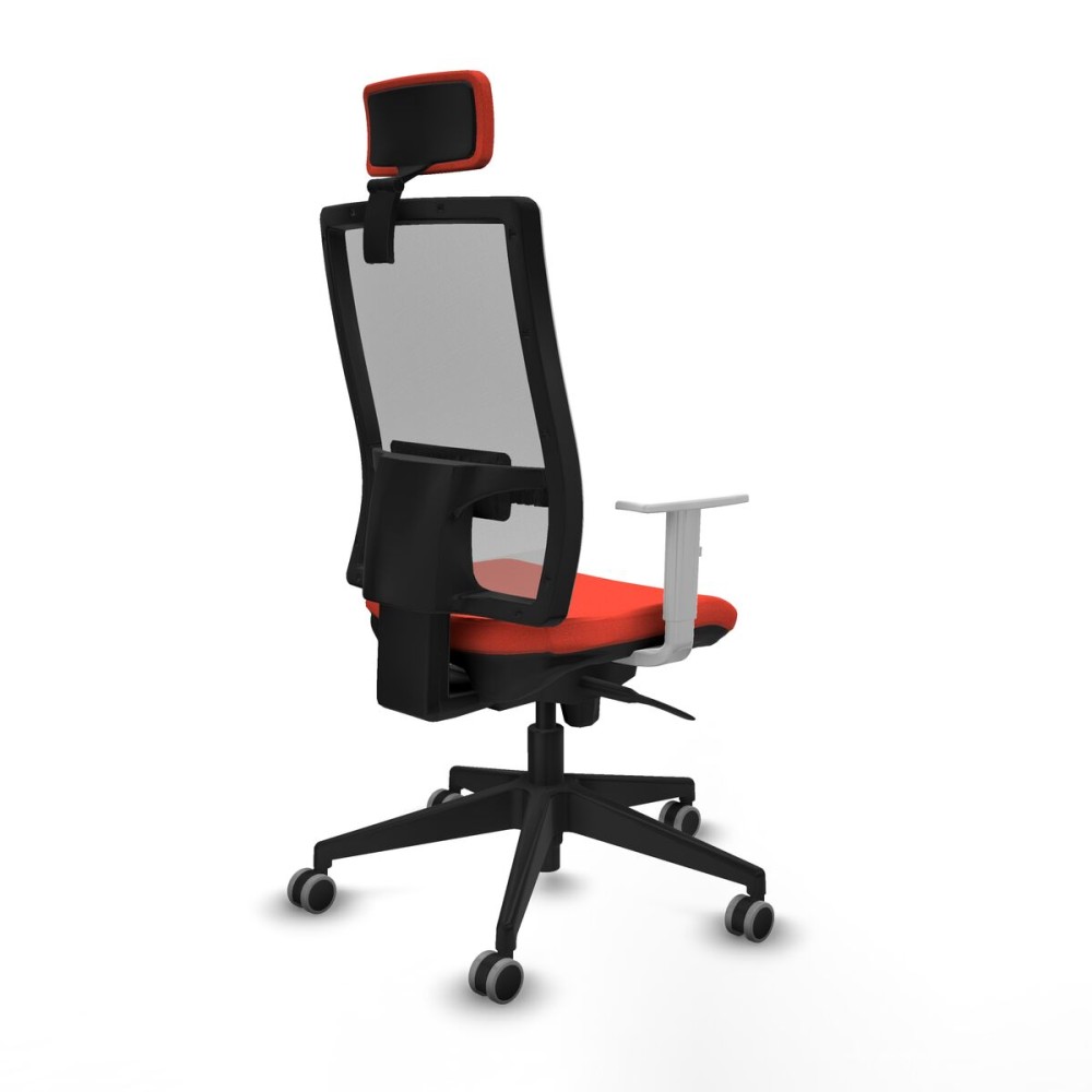 Office Chair with Headrest Horna Piqueras y Crespo 4B066G2 Dark Orange